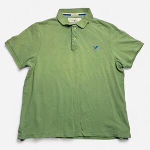 American Eagle Vintage Fit Polo Shirt Green Men’s XXL